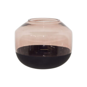 Black & light Pink Vase